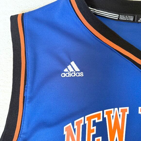 Adidas New York Knicks Amar’e Stoudemire #1 Retro Basketball Jersey - Big Kids L - Picture 4 of 12